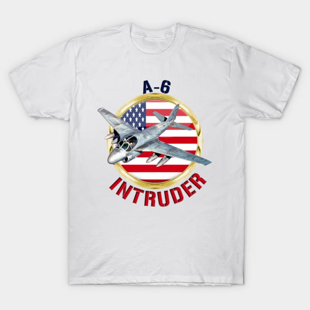 A-6 Intruder USA T-Shirt by MilMerchant